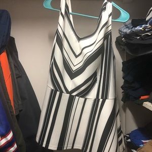 Sleeveless peplum top